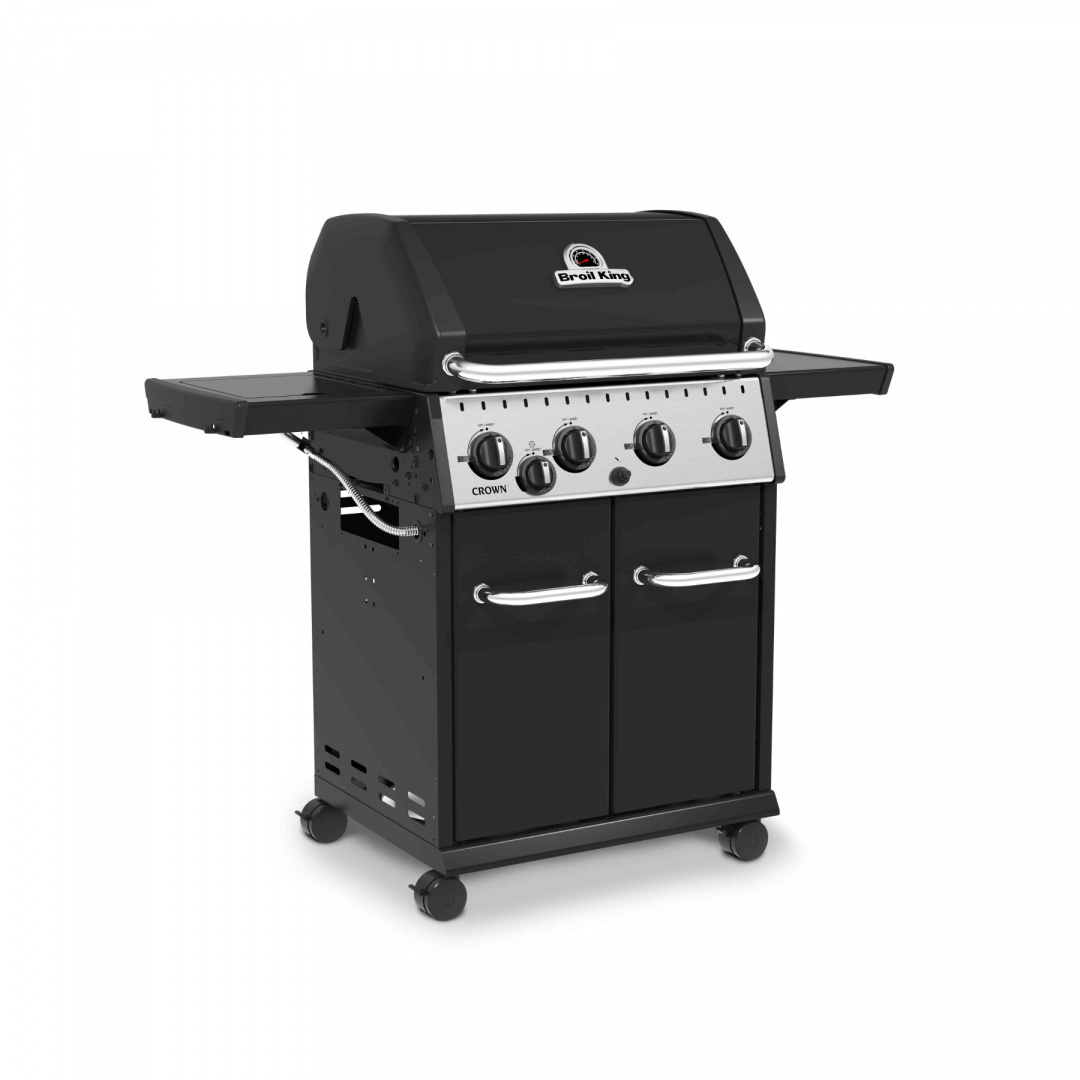 Grill Gazowy CROWN 440 ⚫ Grillmajster.pl